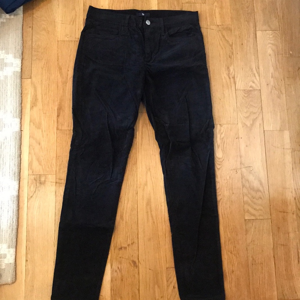 Gap faux velvet skinny pant